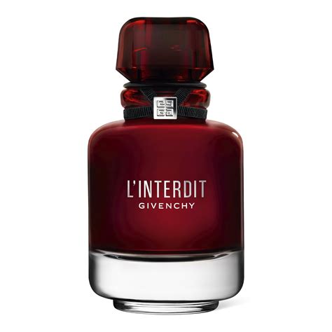 l'interdit givenchy eau de parfum rouge|givenchy l'interdit perfume reviews.